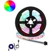 LED juosta 2 pcs Juoda ir permatoma 1000 mm Varis ir plastikas