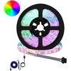 LED juosta 2 pcs Juoda ir permatoma 1700 mm Varis ir plastikas