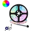 LED juosta 2 pcs Juoda ir permatoma 2300 mm Varis ir plastikas
