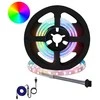LED juosta 2 pcs Juoda ir permatoma 550 mm Varis ir plastikas