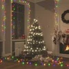 LED lempučių girlianda, 200m, PVC, 2000 įvairių spalvų LED