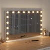 LED makiažo veidrodis Baltas 80 x 10 x 525 cm