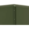 Lovelis 2 pcs Alyvuogių žalia 100 x 100 x 80 cm Plienas