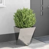 Lovelis 2 pcs Sidabro 50 x 50 x 50 cm Nerūdijantis Plienas