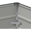 Lovelis Antracitas 100 x 100 x 45 cm Plienas