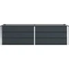 Lovelis Antracitas 160 x 80 x 45 cm Plienas