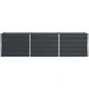 Lovelis Antracitas 290 x 50 x 75 cm Cinkuota plienas