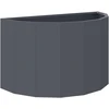 Lovelis Antracitas 60 x 30 x 35 cm Plienas
