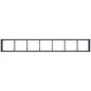 Lovelis, antracito, 280x40x40cm, šaltai valcuotas plienas
