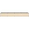 Lovelis Ivory 385 x 100 x 45 cm Galvanizuotas plienas