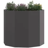 Lovelis Juoda 60 x 60 x 50 cm Plienas