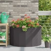 Lovelis Juoda 90 x 45 x 50 cm Plienas