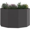 Lovelis Juoda 90 x 90 x 50 cm Plienas