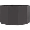 Lovelis Juoda 90 x 90 x 50 cm Plienas