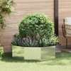 Lovelis Sidabro 120 x 120 x 35 cm Nerūdijantis Plienas