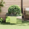 Lovelis Sidabro 120 x 120 x 50 cm Cinkuota plienas
