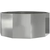 Lovelis Sidabro 120 x 120 x 50 cm Cinkuota plienas