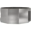 Lovelis Sidabro 120 x 120 x 50 cm Nerūdijantis Plienas