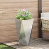 Lovelis Sidabro 40 x 40 x 75 cm Cinkuota plienas