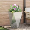 Lovelis Sidabro 50 x 50 x 75 cm Cinkuota plienas