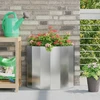 Lovelis Sidabro 60 x 30 x 50 cm Cinkuota plienas