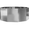 Lovelis Sidabro 90 x 90 x 35 cm Cinkuota plienas