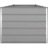 Lovelis Šviesiai pilka 385 x 100 x 75 cm Galvanizuotas plienas