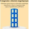 Magnetinis edukacinis konstruktorius su raidėmis WOOPIE 70vnt