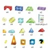 Magnetinis konstrukcinis WOOPIE 3D 63vnt