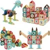 Magnetinis konstrukcinis WOOPIE 3D rinkinys 128vnt