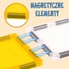 Magnetinis konstruktorius WOOPIE Statybų aikštelė STEAM 47 dalių rinkinys