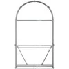 Malkų stovas, pilkas, 120x45x210cm, galvanizuotas plienas