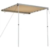 Markizė nameliui ant ratų, smėlio spalvos, 2x2x2,15m