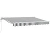 Markizės rėmas Antracito ir baltos 350 x 200 cm