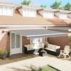 Markizės rėmas Balta 500 × 350 cm Aliuminis