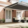 Markizės rėmas Balta 500 × 350 cm Aliuminis