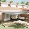 Markizės rėmas Balta 600 × 300 cm Aliuminis