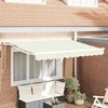 Markizės rėmas Kreminė 250 x 200 cm Poliesteris su PU danga