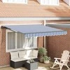 Markizės rėmas Mėlyna ir balta 350 x 250 cm