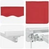 Ištraukiama markizė Raudona 350 x 200 cm Poliesteris ir Metalas