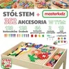 MASTERKIDZ medinis mokomasis stalas + 352 STEAM sienelės priedai