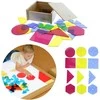 MASTERKIDZ permatomi geometriniai formų elementai