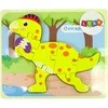 Lean Toys Medinė dėlionė Dinozauras LeanToys, 6 det.
