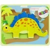 Lean Toys Medinė dėlionė Dinozauras LeanToys, 6 det.