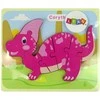 Lean Toys Medinė dėlionė Dinozauras LeanToys, 6 det.