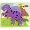 Lean Toys Medinė dėlionė Dinozauras LeanToys, 6 det.