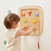 Viga Toys Medinė sensorinė lenta vaikams Pinball VIGA