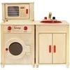 Viga Toys Medinis didelis virtuvės rinkinys VIGA