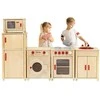 Viga Toys Medinis didelis virtuvės rinkinys VIGA