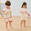 Viga Toys Medinis taiklumo žaidimas su raketėmis Pagauk kamuoliuką VIGA